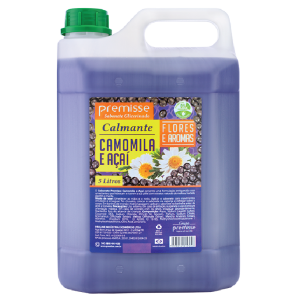 SABONETE LIQUIDO PREMISSE CAMOMILA E AÇAI 5 LITROS