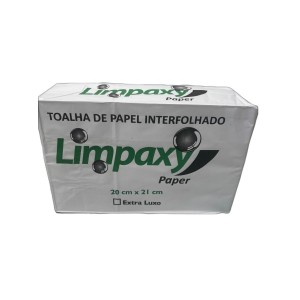 Papel Toalha Interfolhado Limpax Extra Luxo 20 x 21