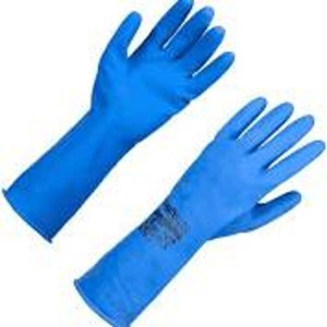 LUVA LATEX  MULTIUSO P AZUL SUPERPRO