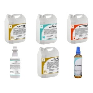 KIT LIMPEZA DE ESTOFADOS SPARTAN 6 X 1